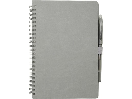 Slate многоразовый набор из блокнота в мягкой обложке и ручки - Серый