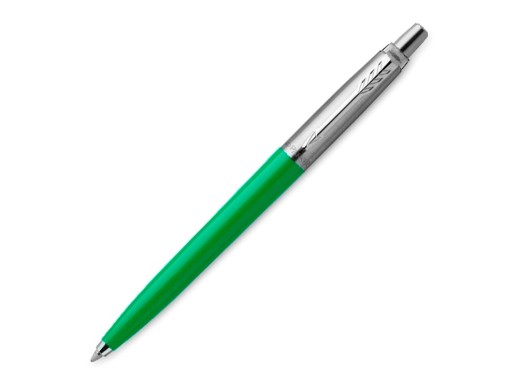Шариковая ручка Parker Jotter ORIGINALS GREEN CT, стержень: M blue ЭКО-УПАКОВКА с нанесением логотипа с нанесением логотипа