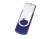Флеш-карта USB 2.0 32 ГБ Квебек, синий с нанесением логотипа с нанесением логотипа