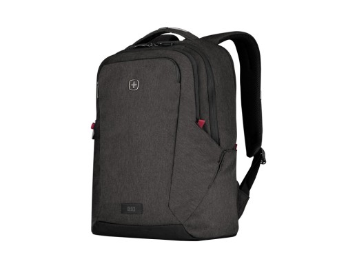 Рюкзак WENGER MX Professional 16, серый, 100% полиэстер, 33х21х45 см, 21 л с нанесением логотипа с нанесением логотипа