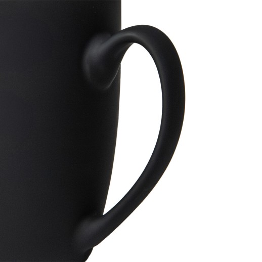 Кружка Sweet зеркало золото с прорезиненным покрытием, 350 мл, фарфор , 23499/35/49