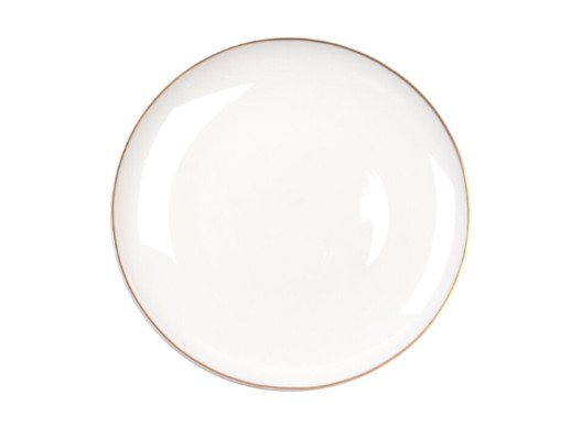 Тарелка Valerie Concept PLATE UNI GLD с нанесением логотипа с нанесением логотипа