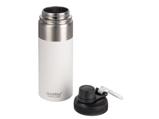 Вакуумная термобутылка ALPINE FLASK, 530 мл, белый