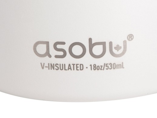 Вакуумная термобутылка ALPINE FLASK, 530 мл, белый