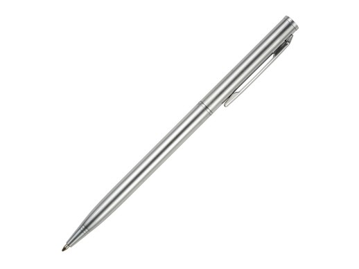 Ручка шариковая автоматическая BrunoVisconti® PALERMO цвет корпуса серебряный, 0.7 мм