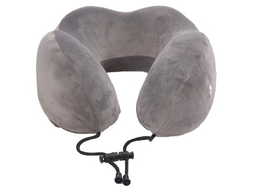 Подушка для путешествий с эффектом памяти Мемо Bluewinder Grey