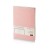 Ежедневник А5 недатированный Megapolis Velvet Flex, розовый powder