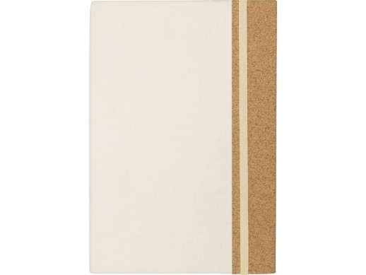 Блокнот из молочной бумаги и пробки A5 Milky, натуральный