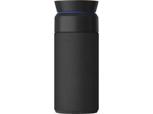 Термос Ocean Bottle объемом 350 мл, черный с нанесением логотипа с нанесением логотипа