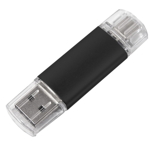 USB flash-карта ASSORTI OTG Type-C (8Гб)   19338_8Gb/35 с нанесением логотипа с нанесением логотипа