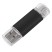 USB flash-карта ASSORTI OTG Type-C (8Гб)   19338_8Gb/35 с нанесением логотипа с нанесением логотипа