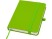 Блокнот Spectrum Plus формата A6 в твердой обложке - Зеленый лайм с нанесением логотипа с нанесением логотипа