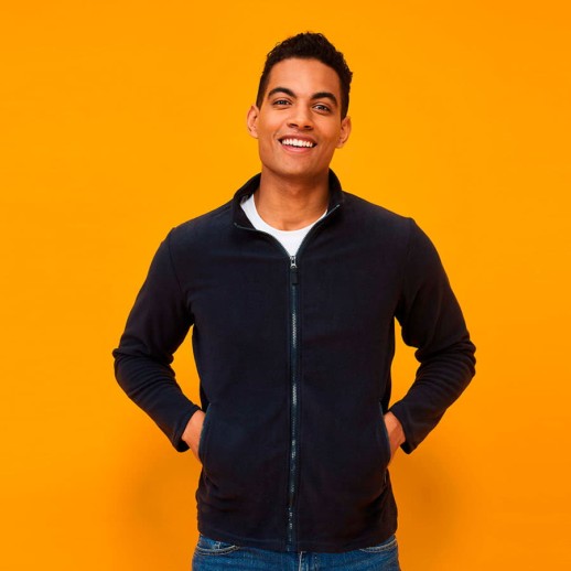 Толстовка на молнии мужская NORMAN MEN 220 - 702093.318 с нанесением логотипа с нанесением логотипа