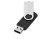 Флеш-карта USB 2.0 32 ГБ Квебек, черный с нанесением логотипа с нанесением логотипа