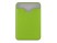 Чехол-картхолдер Favor на клеевой основе на телефон для пластиковых карт и и карт доступа, зеленый