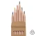 Цветные карандаши KINDERLINE small,6 цветов 32830