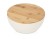 Салатник Bowl с бамбуковой крышкой, бежевый