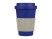 Термокружка Muffin из натуральных волокон, темно-синий