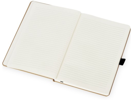 Блокнот Sevilia Hard, твердая обложка из крафта A5, 80 листов, крафтовый/черный