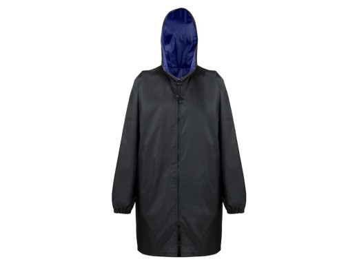 Дождевик Bi-color унисекс, синий классический/черный