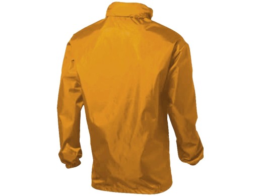 Ветровка Miami мужская с чехлом, оранжевый с нанесением логотипа с нанесением логотипа