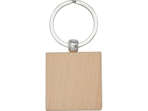 Квадратный брелок Gioia из бука, дерево
