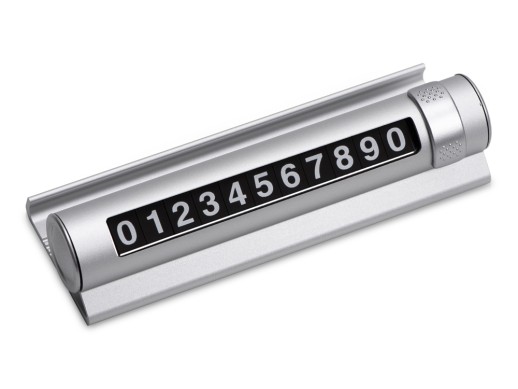 Парковочная табличка Frontpark, серебристый