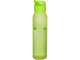 Спортивная бутылка Sky из стекла объемом 500 мл, зеленый лайм с нанесением логотипа с нанесением логотипа