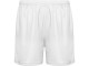 Спортивные шорты Player мужские, белый с нанесением логотипа с нанесением логотипа