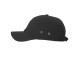 Бейсболка Terra унисекс, черный с нанесением логотипа с нанесением логотипа