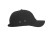 Бейсболка Terra унисекс, черный с нанесением логотипа с нанесением логотипа
