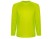 Футболка Montecarlo мужская с длинным рукавом, неоновый желтый с нанесением логотипа с нанесением логотипа