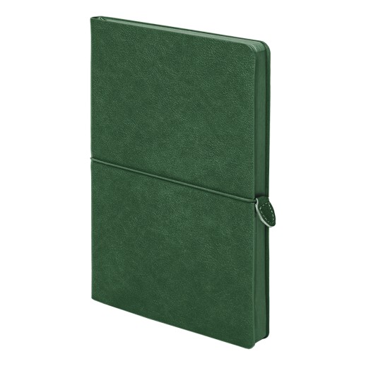 Ежедневник недатированный Fusion, А5, зеленый, кремовый блок в линейку 24725/15