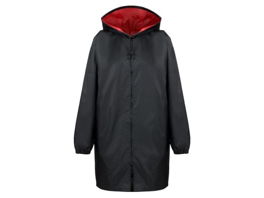 Дождевик Bi-color унисекс, красный/черный