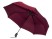Зонт-полуавтомат Roof с куполом из переработанного пластика, бургунди 7421C