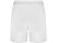 Спортивные шорты Player мужские, белый с нанесением логотипа с нанесением логотипа