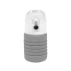 Бутылка для воды складная с карабином SPRING, 550/250 мл, силикон 29800/30