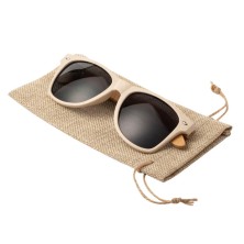 Мешочек для очков SILMAX, бежевый, 9 х 18 см, полиэстер   346629