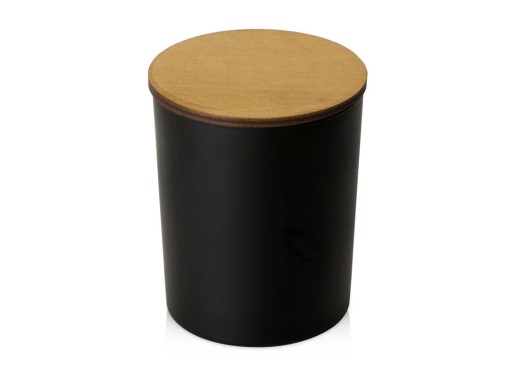 Свеча соевая ароматическая в стекле Niort, черная