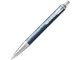 Шариковая ручка Parker IM Premium K318  Blue Grey CT, стержень: M, цвет чернил: blue, в подарочной упаковке. с нанесением логотипа с нанесением логотипа