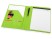 Папка для документов Делос, черный/зеленое яблоко (P)