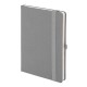 Бизнес-блокнот OXI, A5, серый, твердая обложка, RPET, в линейку   21236/30