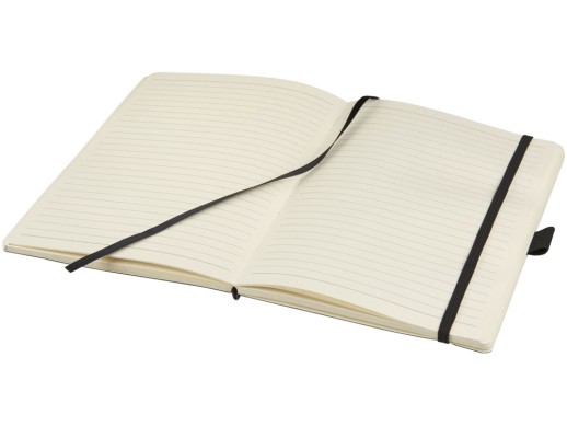 Блокнот Revello, черный с нанесением логотипа с нанесением логотипа