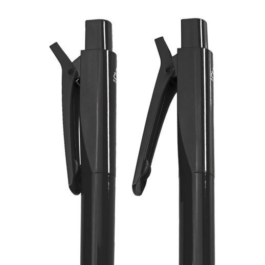 Ручка шариковая N22 с клипом-прищепкой, переработанный пластик   38025/35