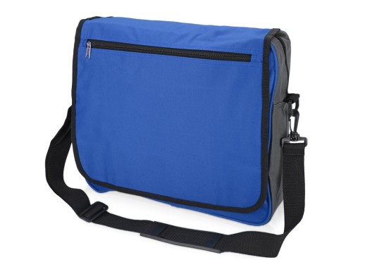 Сумка Алан, синий с нанесением логотипа с нанесением логотипа