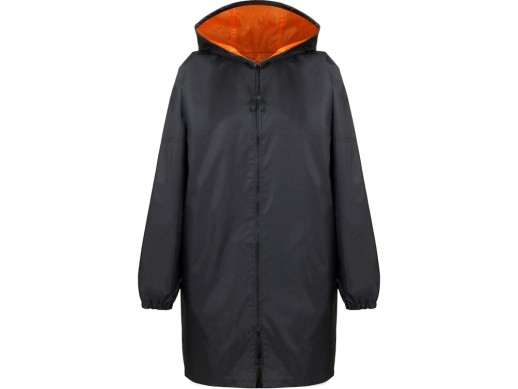 Дождевик Bi-color унисекс, оранжевый/черный