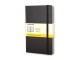 Записная книжка Moleskine Classic (в клетку) в твердой обложке, Large (13х21см), черный с нанесением логотипа с нанесением логотипа