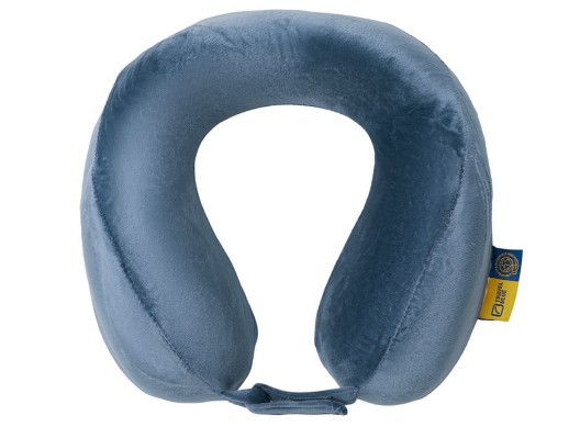 Подушка для путешествий с эффектом памяти Travel Blue Tranquility Pillow, увеличенная (212), цвет синий