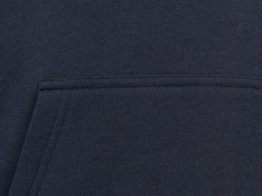 Толстовка с капюшоном оверсайз Berlin унисекс, темно-синий