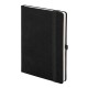 Бизнес-блокнот OXI, A5, черный, твердая обложка, RPET, в линейку   21236/35